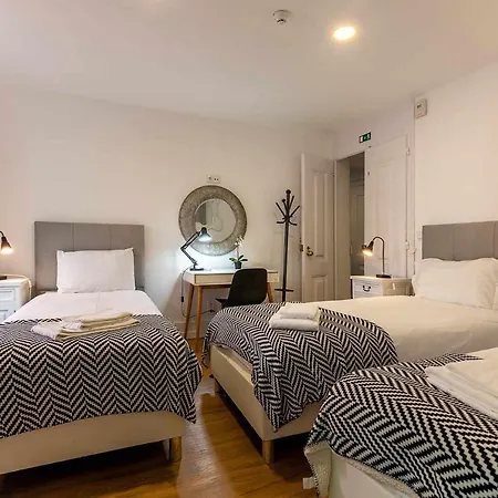 Appartement Bairro Alto Palace Special For Groups Up To 24 Guests Lisboa