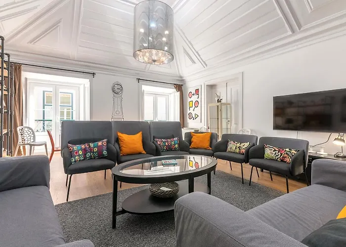 Apartamento Bairro Alto Palace Special For Groups Up To 24 Guests *