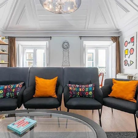 Apartamento Bairro Alto Palace Special For Groups Up To 24 Guests
